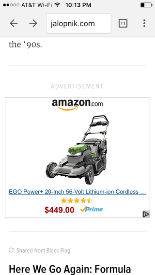 Illustration for article titled The thing that pisses me off most about targeted ads is ...